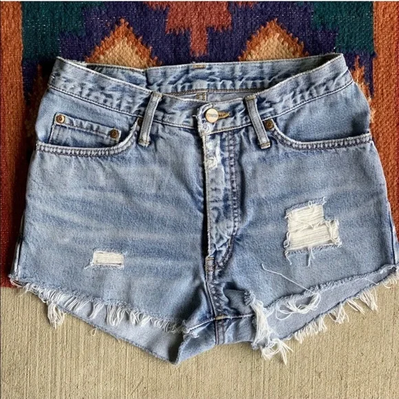 Distressed Mystery vintage cut off shorts - Picture 2 of 5